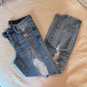 Judy Blue relaxed fit destroyed denim